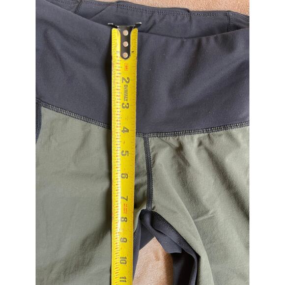 Kuhl Transcender Black Green Leggings Pocket Drawstring Women's Size XS - Picture 5 of 6